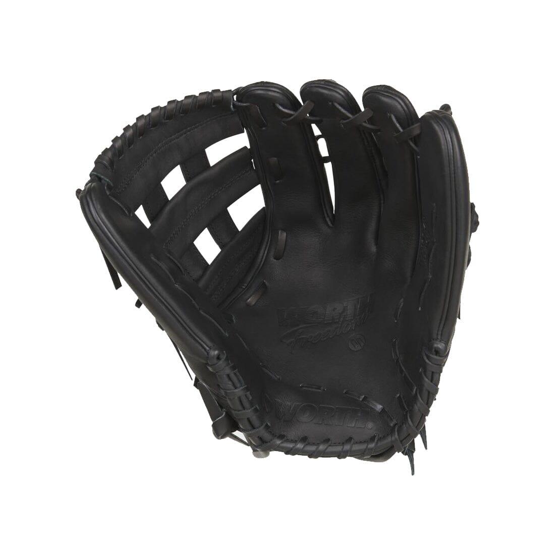 Worth Freedom Series 13" Black Slowpitch Softball Glove: WWF130-6B