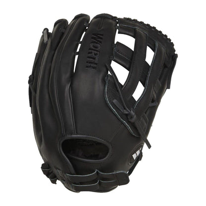 Worth Freedom Series 14" Black Slowpitch Softball Glove: WWF140-6B