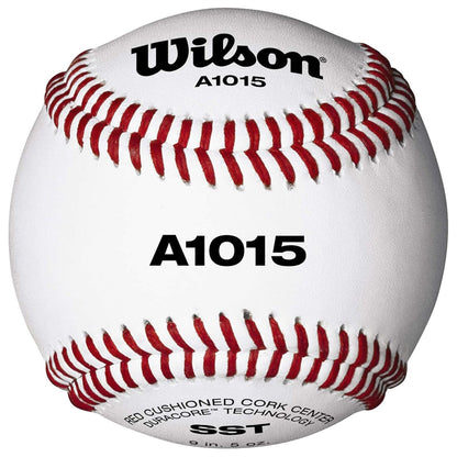 Wilson A1015 SST NFHS Raised Seam High School Baseballs: One Case (10 Dozen)