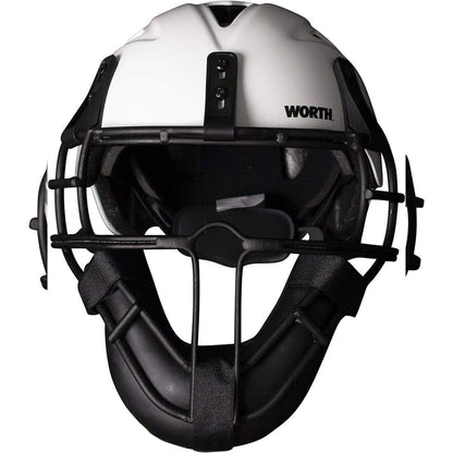 Worth Legit Slowpitch Softball Pitcher's Mask: White