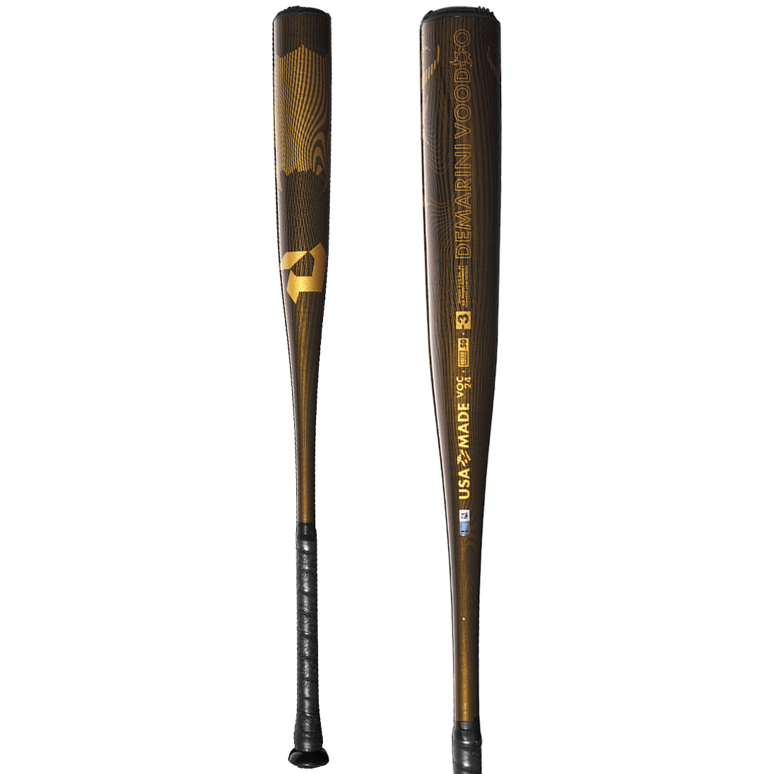 Shop the New 2024 DeMarini Voodoo One (3) BBCOR Baseball Bat HB