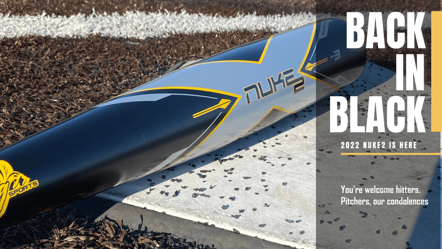 2022 Stinger NUKE 2 (-3) BBCOR Baseball Bat: BBNUKE23