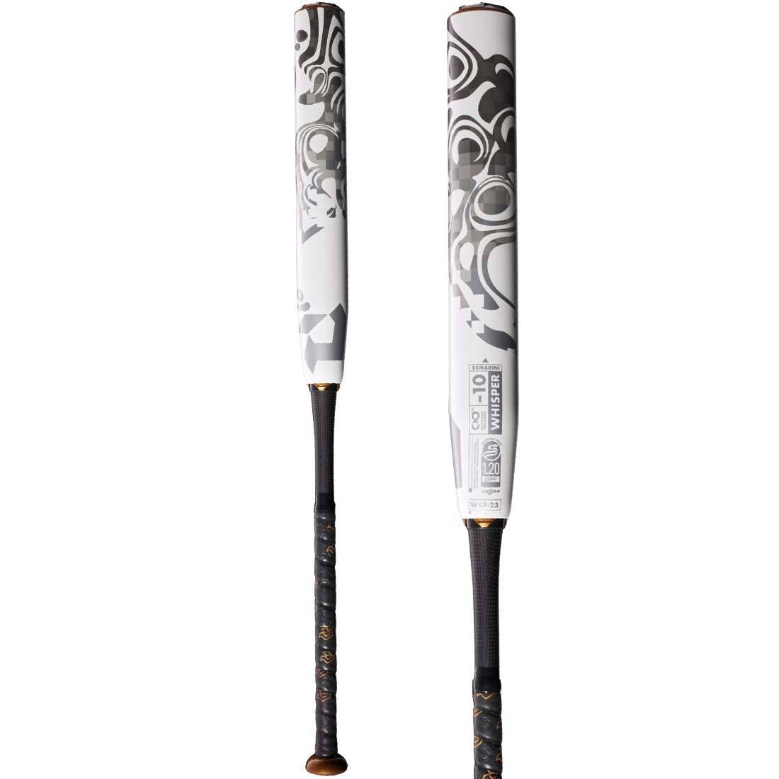 Shop the 2023 DeMarini Whisper (-10) Fastpitch Softball Bat: WBD2364010 at Headbanger Sports