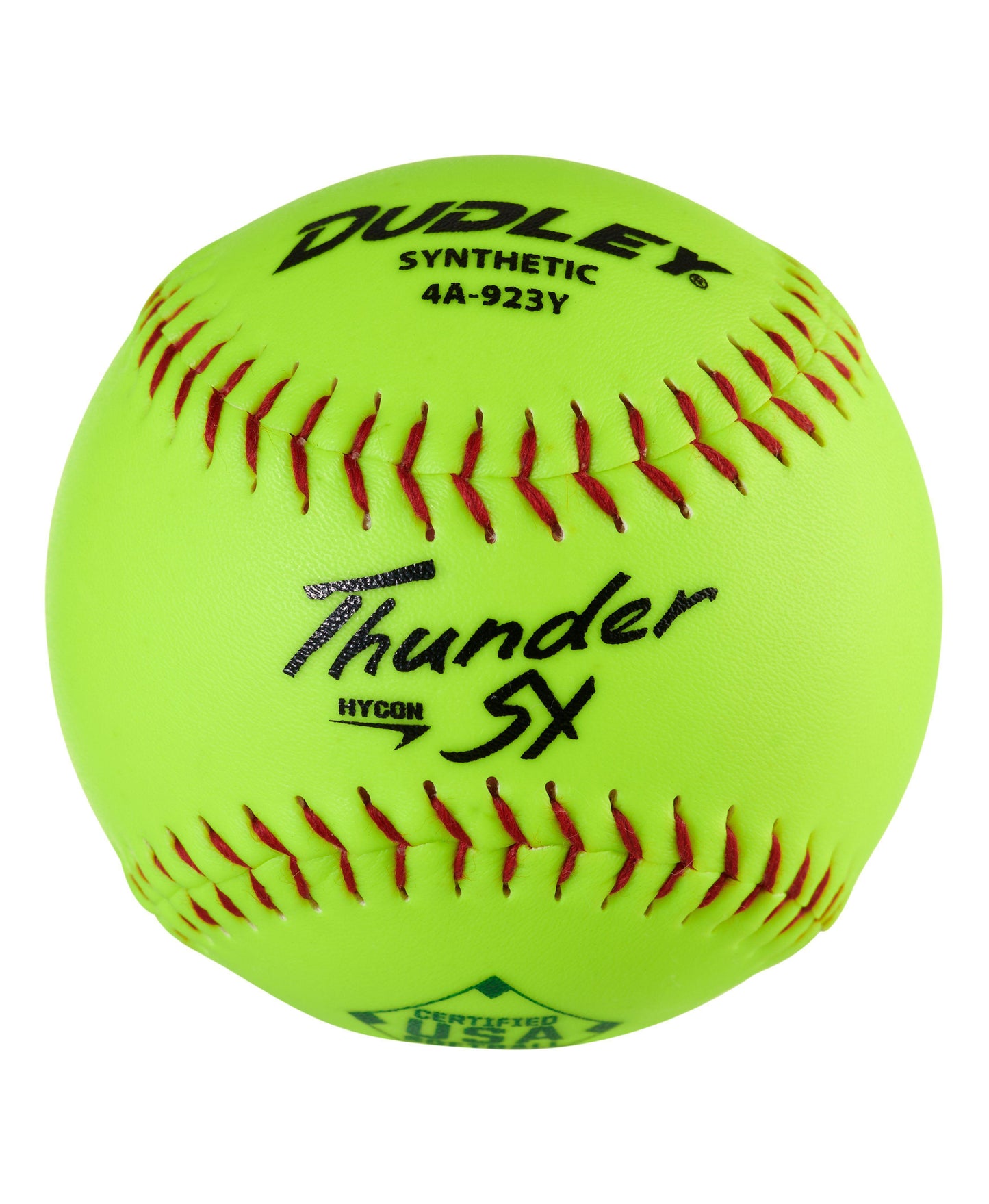 Dudley Thunder ZN HYCON 11" USA/ASA Synthetic Slowpitch Softballs (DOZEN): 4A923Y