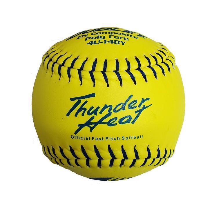 Dudley 12" ZN12 Thunder Heat USSSA Fastpitch Softballs (Dozen): 4U148Y