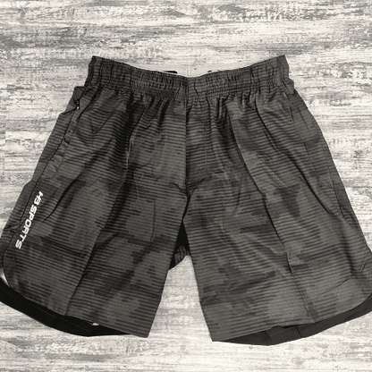 HB Sports Lightweight Performance Digi-Camo Shorts