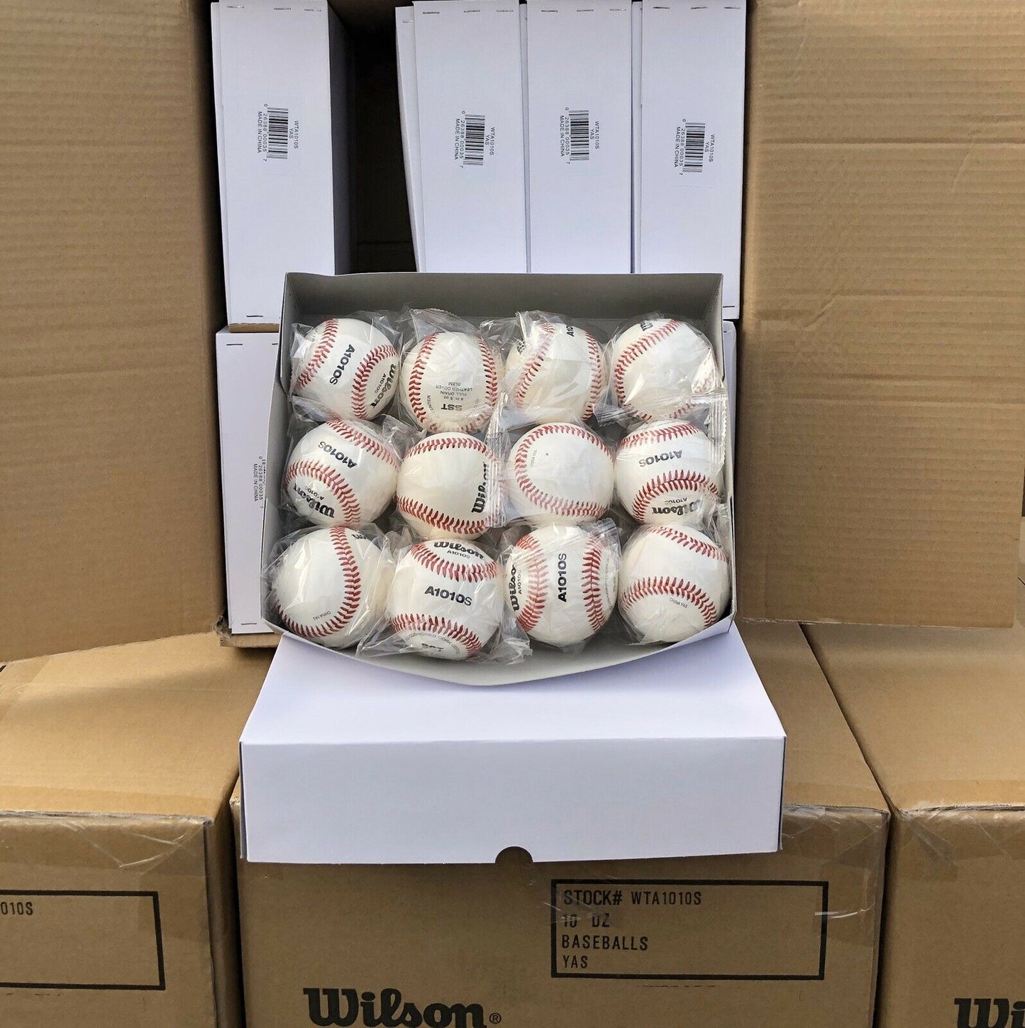 Wilson A1010S Blem Baseballs: One Case (10 Dozen)