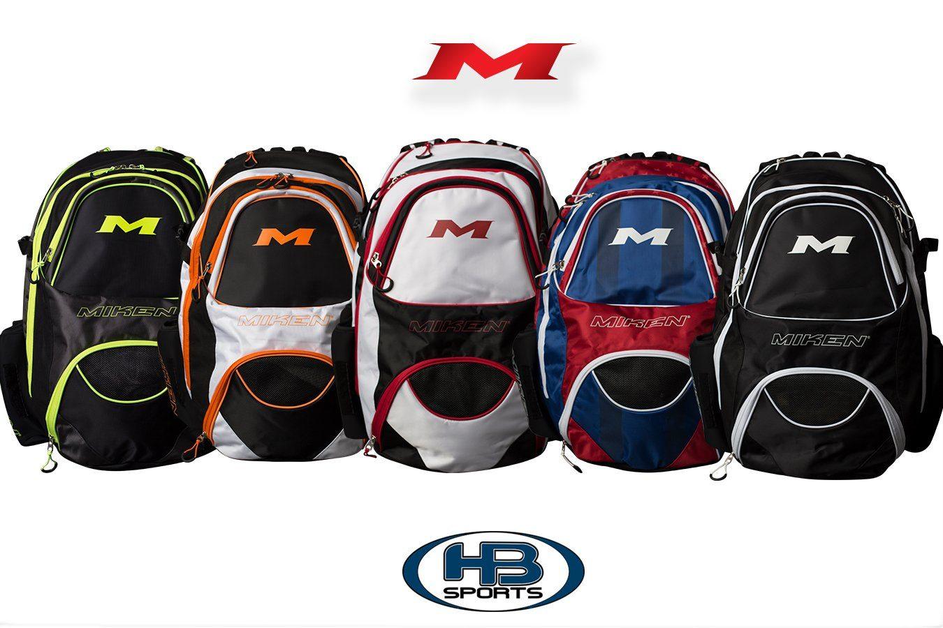 Miken XL Baseball and Softball Backpack: MKBG18-XL