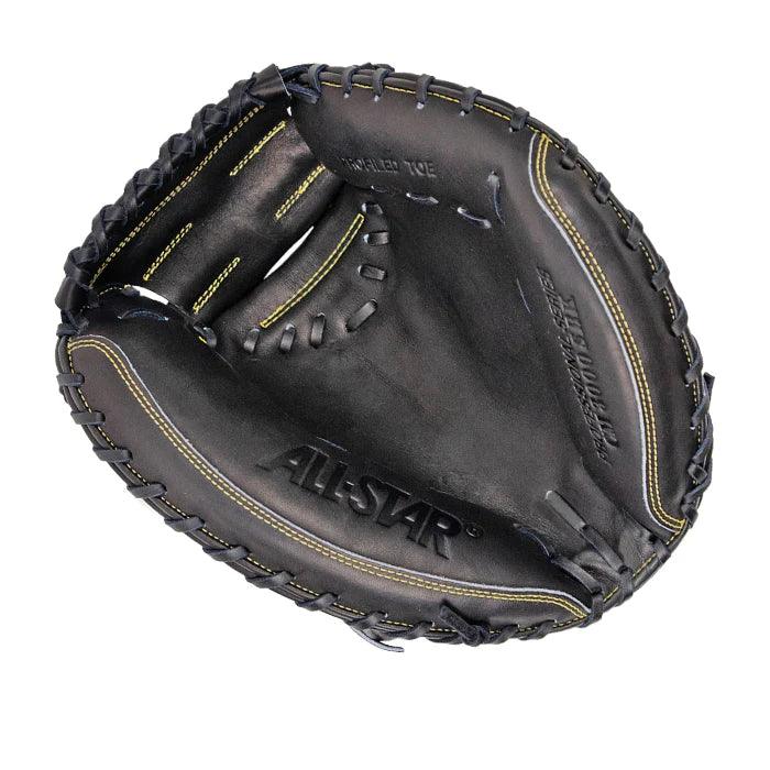 Shop the All-Star Pro Elite 33.5" Catcher's Mitt: CM3000SBK at Headbanger Sports