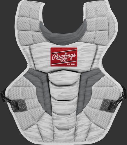 Rawlings Youth White/Silver VELO 2.0 Catcher's Gear Box Set: CSV2Y-W/SIL