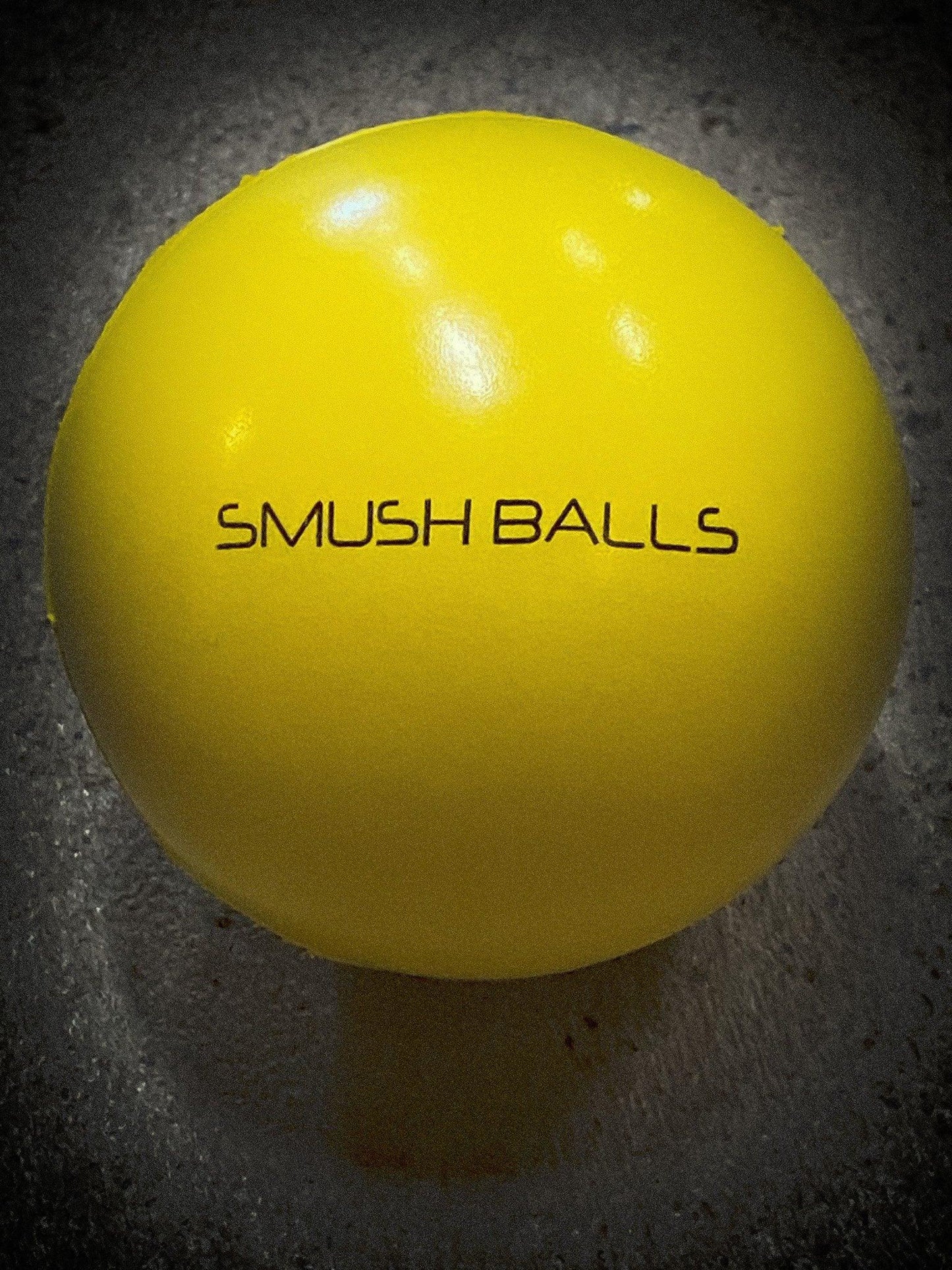 One Dozen (12) SMUSHBALLS the Ultimate Indoor & Outdoor Batting Practice Ball: Yellow