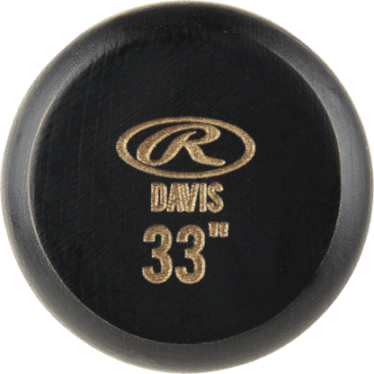 Shop Rawlings Pro Label Khris Davis Birch Wood Baseball Bat: KD2PL at Headbanger Sports