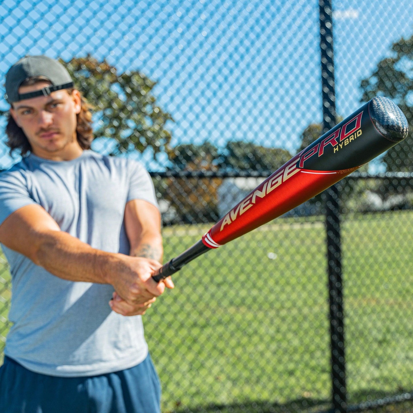 Shop the 2023 Axe Avenge Pro Hybrid FLARED (-3) BBCOR Baseball Bat: L130K-FLR at Headbanger Sports