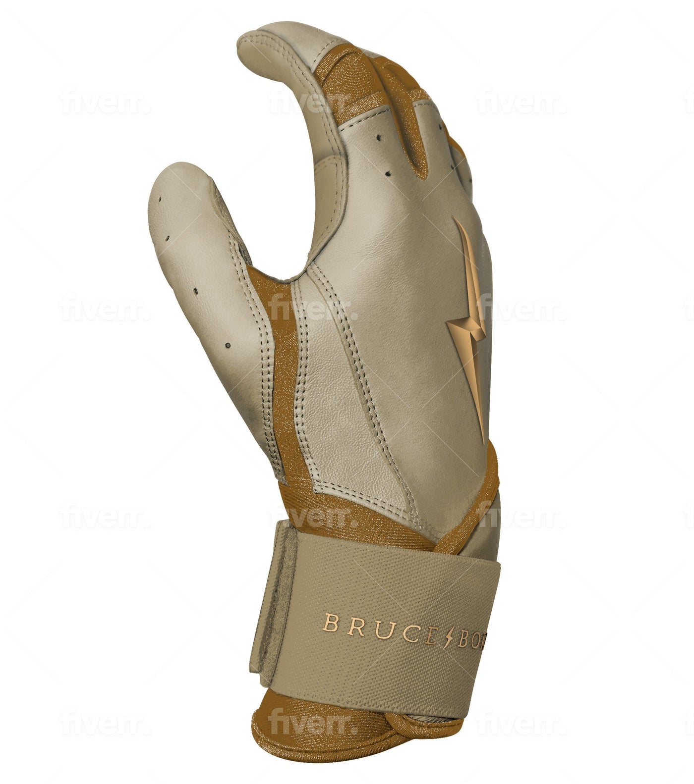 Bruce Bolt Premium Pro Phillips Series Long Cuff Batting Gloves