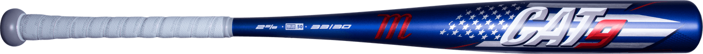 Marucci CAT 9 America Pastime BBCOR (-3) Baseball Bat: MCBC9A