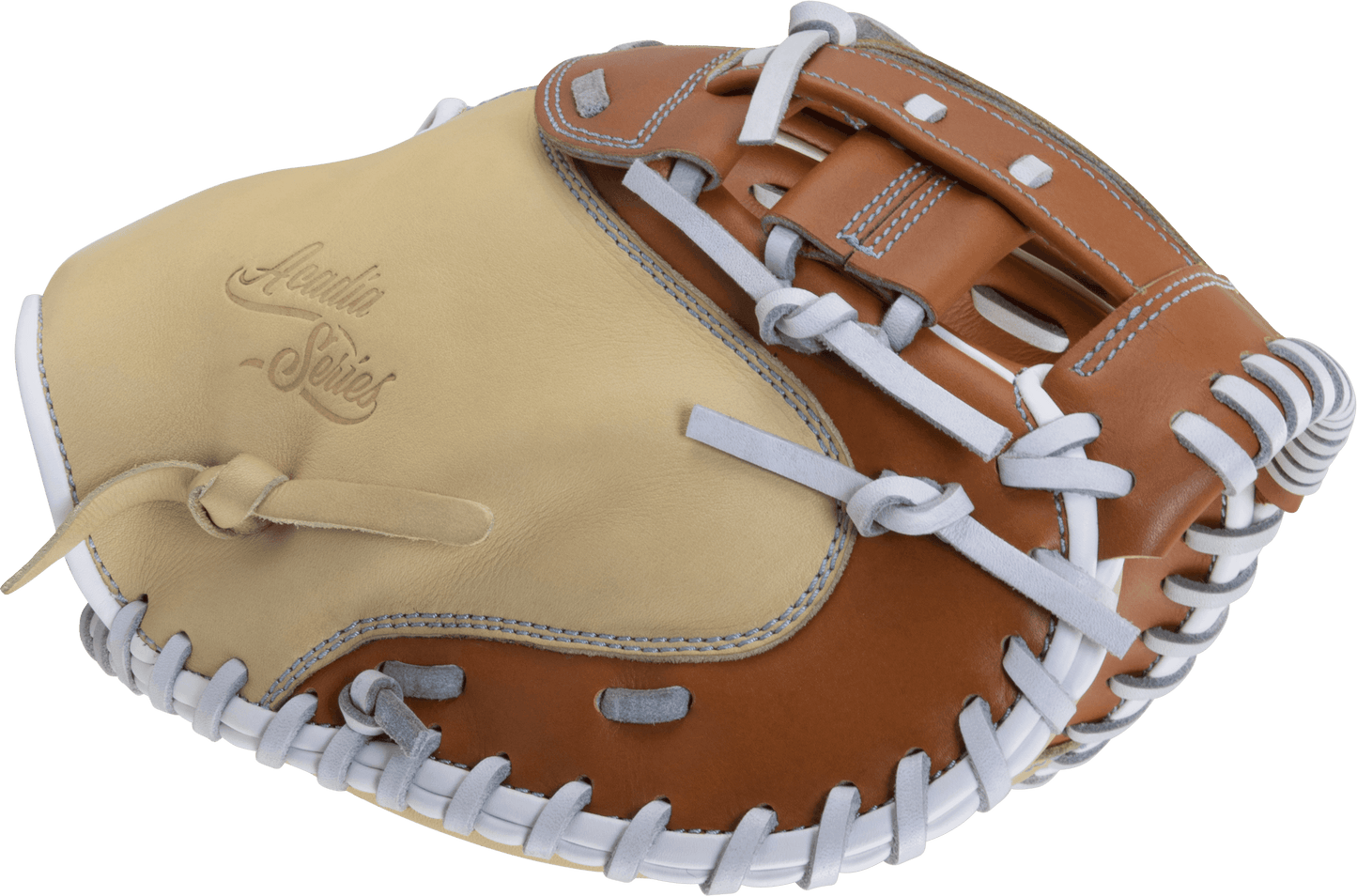 Shop the Marucci Acadia 33" Fastpitch Softball Catcher's Mitt: MFGACFP230C2 at Headbanger Sports