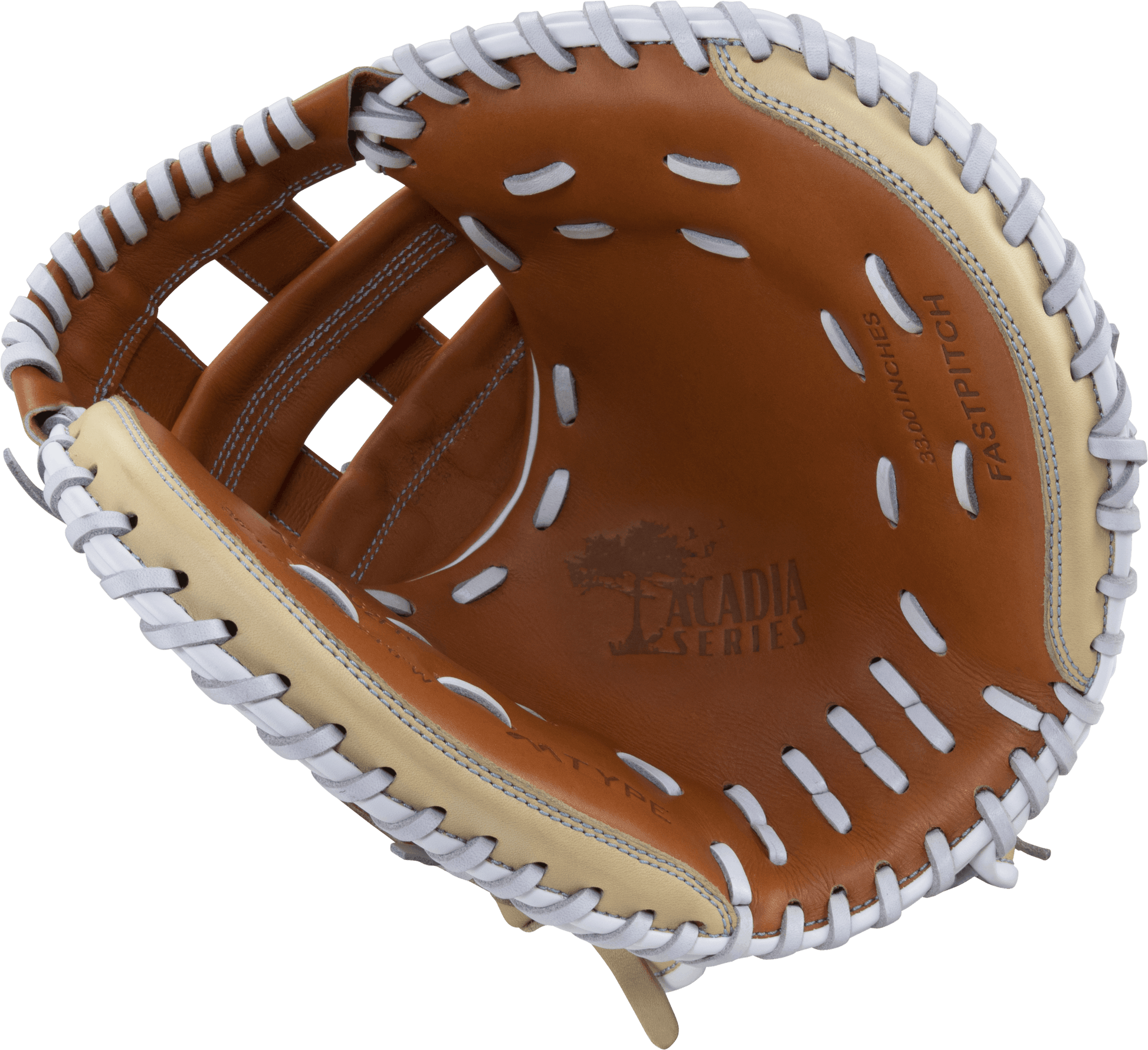 Shop the Marucci Acadia 33" Fastpitch Softball Catcher's Mitt: MFGACFP230C2 at Headbanger Sports