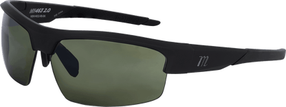 Shop Marucci MV463 2.0 Performance Sunglasses-Matte Black-Green