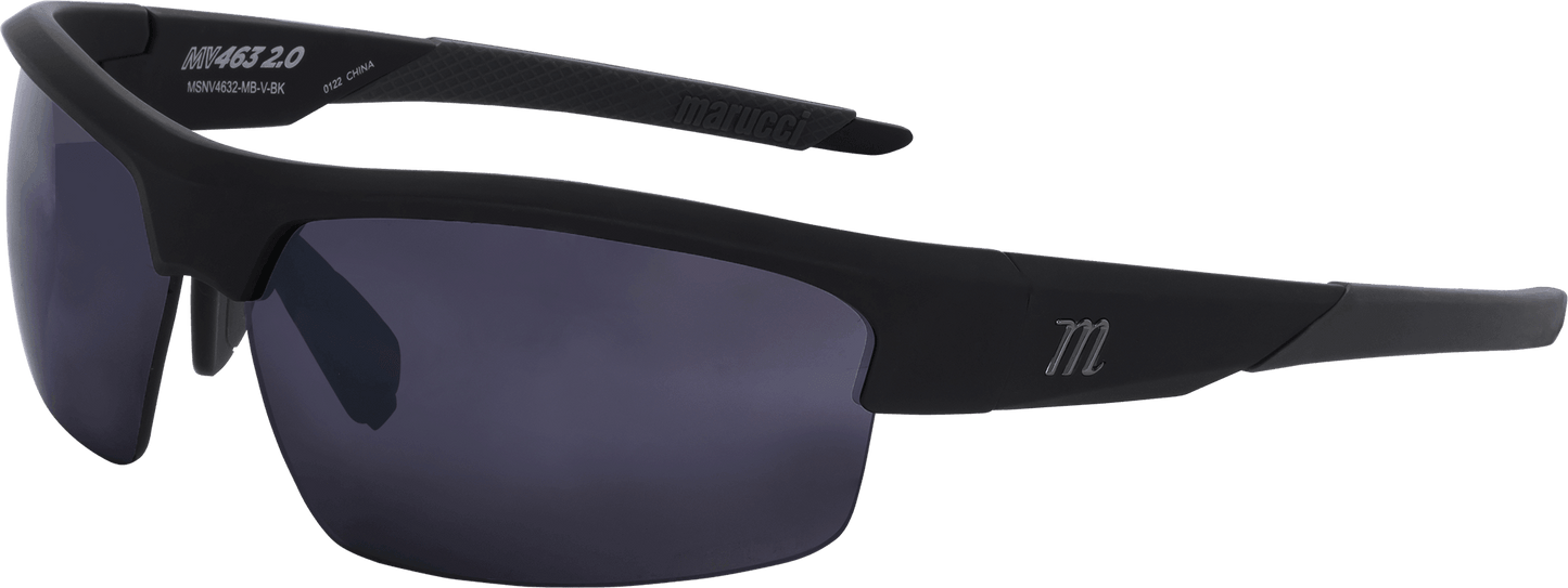 SHOP Marucci MV463 2.0 Youth Performance Sunglasses-Matte Black-Violet