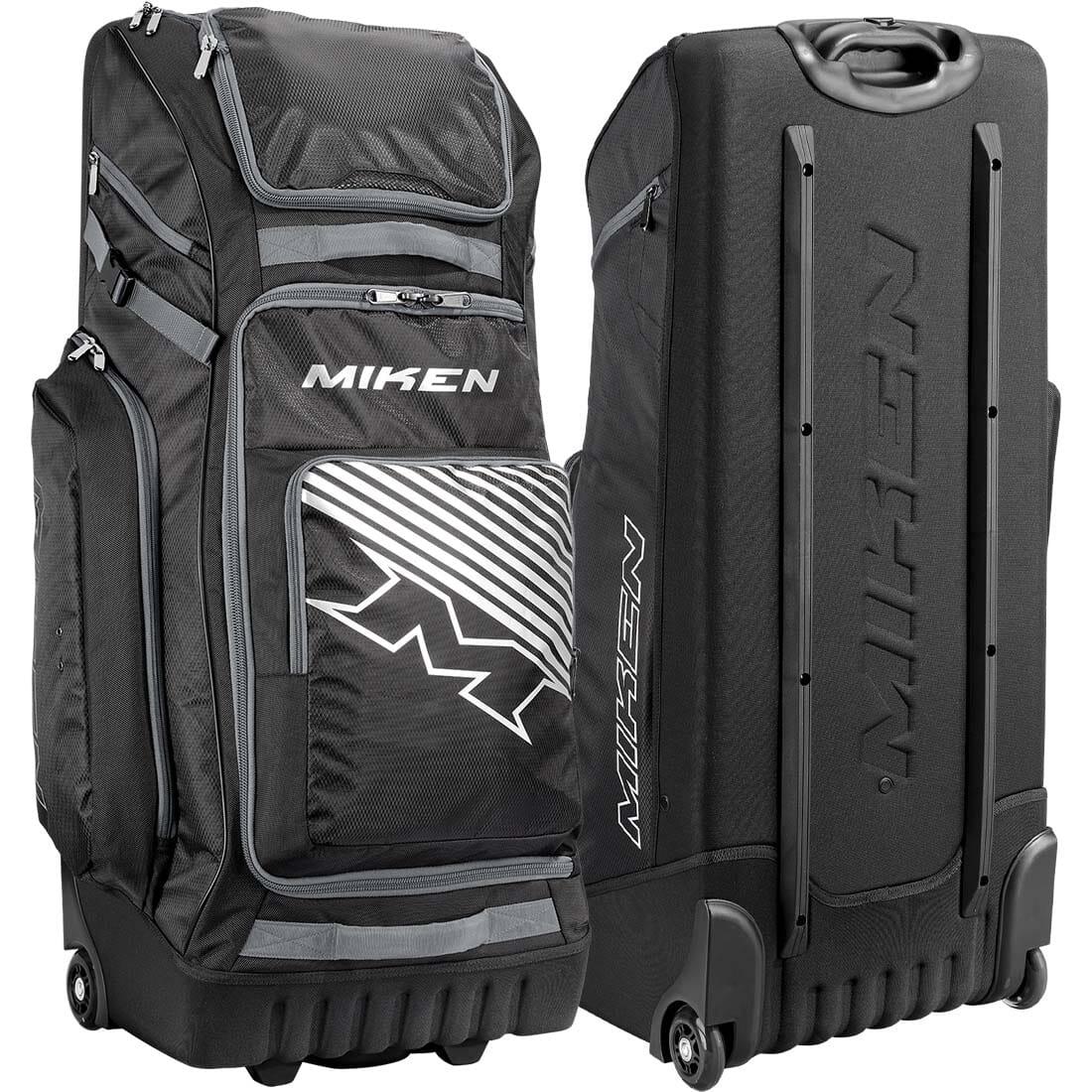 Shop the Miken Deluxe Slowpitch Wheeled Roller Bag: MBA005 at Headbanger Sports