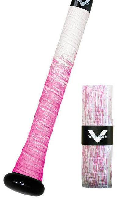 Pink Burst Vulcan Ultralight Bat Grips: Fade Series