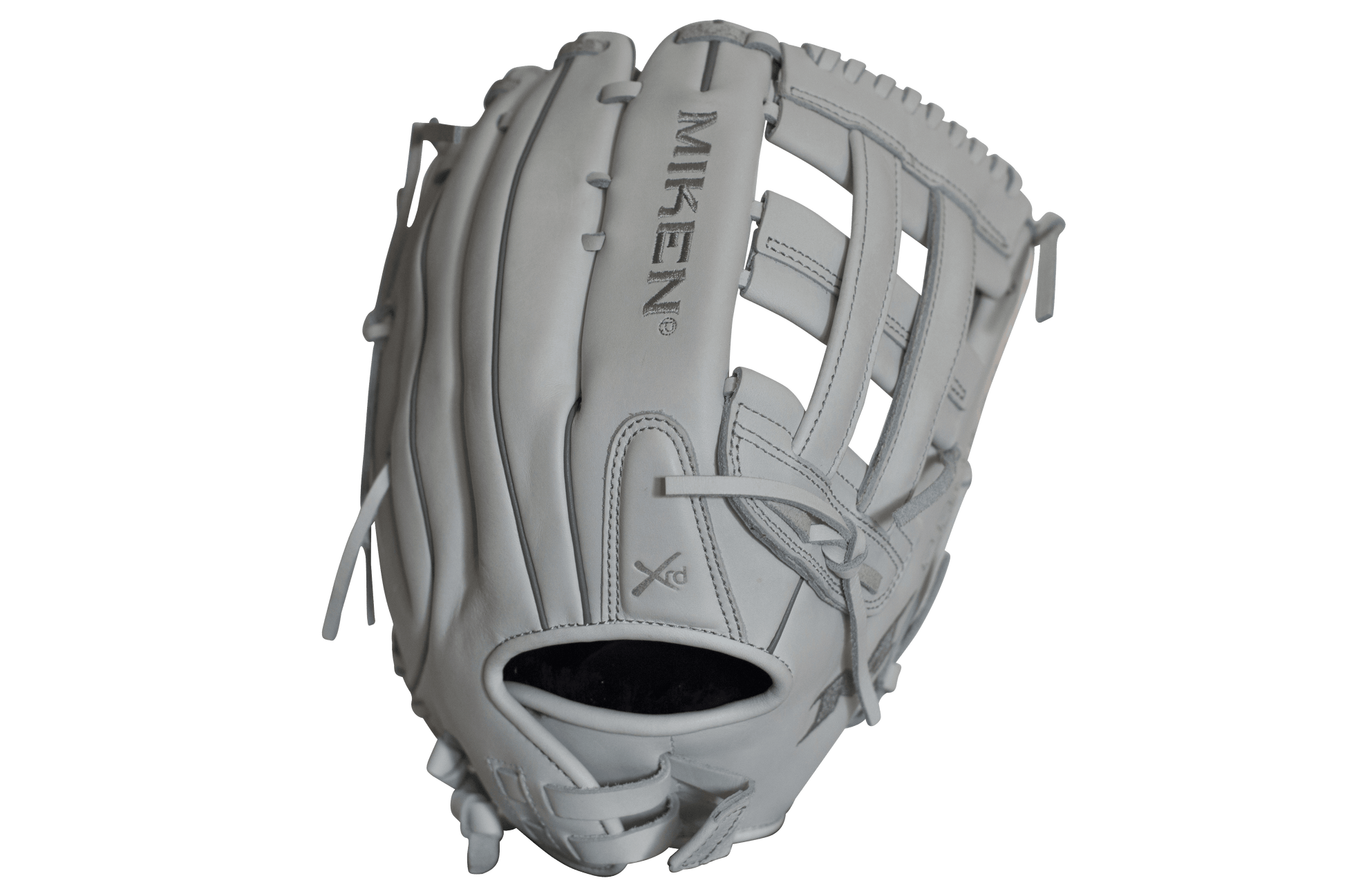 Miken Pro Series 14" Slow Pitch Fielding Glove - White/White: PRO140WW