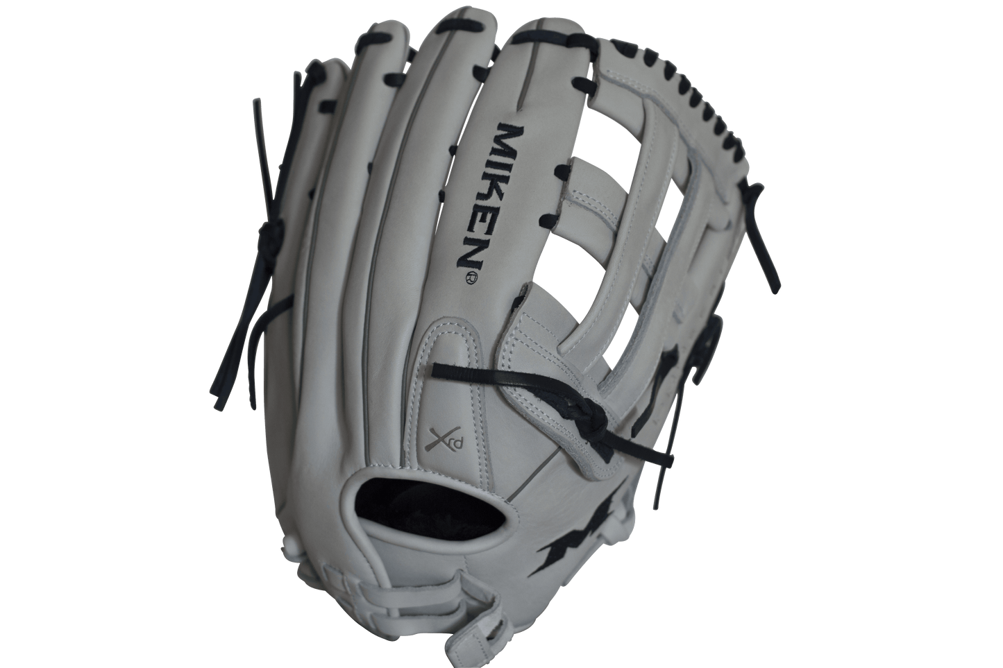 Miken Pro Series 14" Slow Pitch Fielding Glove - White/Navy: PRO140WN