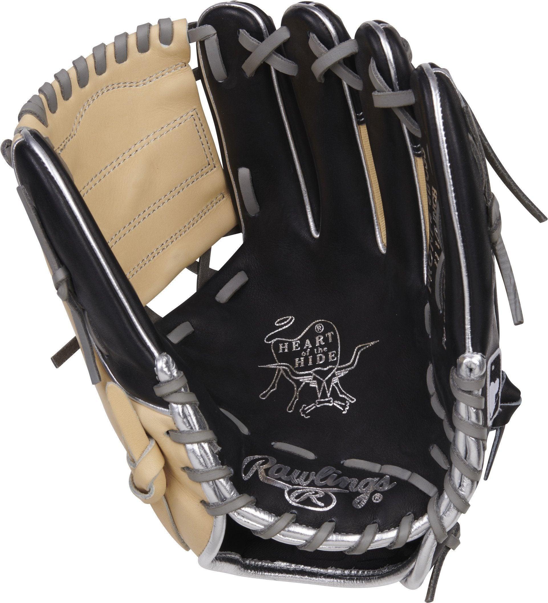 Rawlings Heart of the Hide 11.5" Infield Baseball Glove: PRONP4-8BCSS