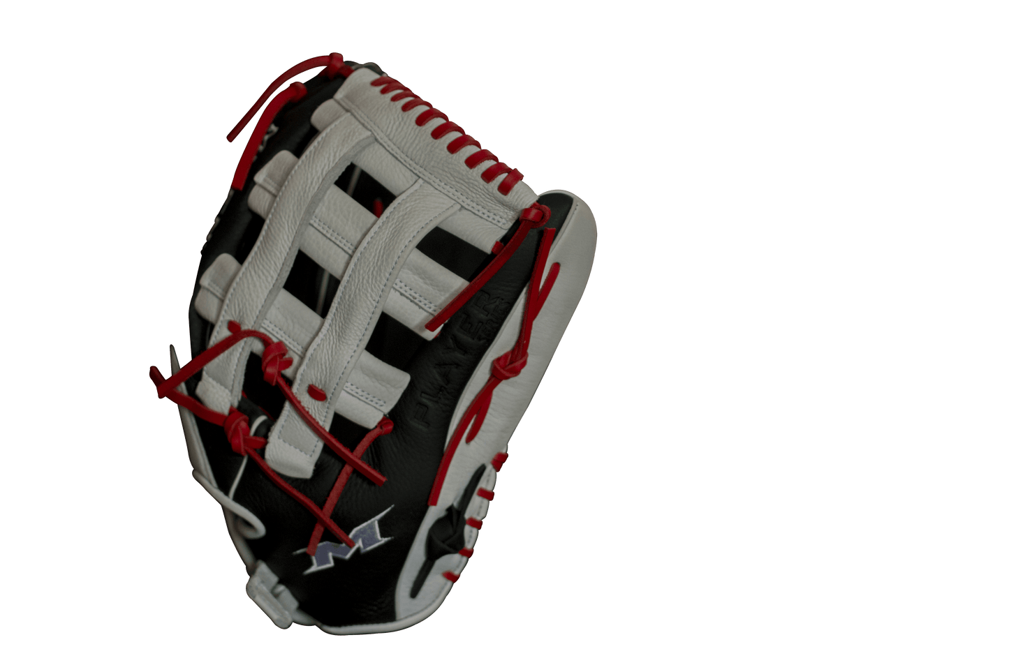 Side View of 15" Large Softball Glove at headbangersports.com PS150 Miken