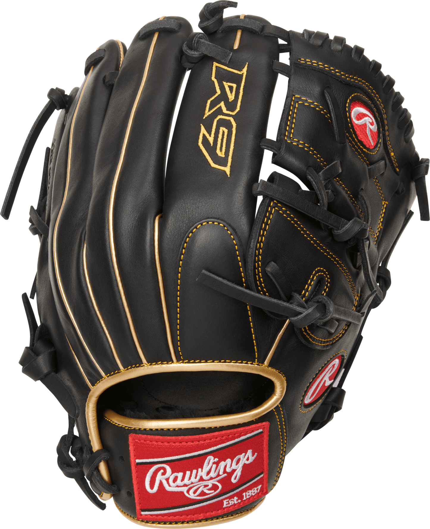 Rawlings R9 12" Infield/Pitcher's Baseball Glove: R9206-9BG