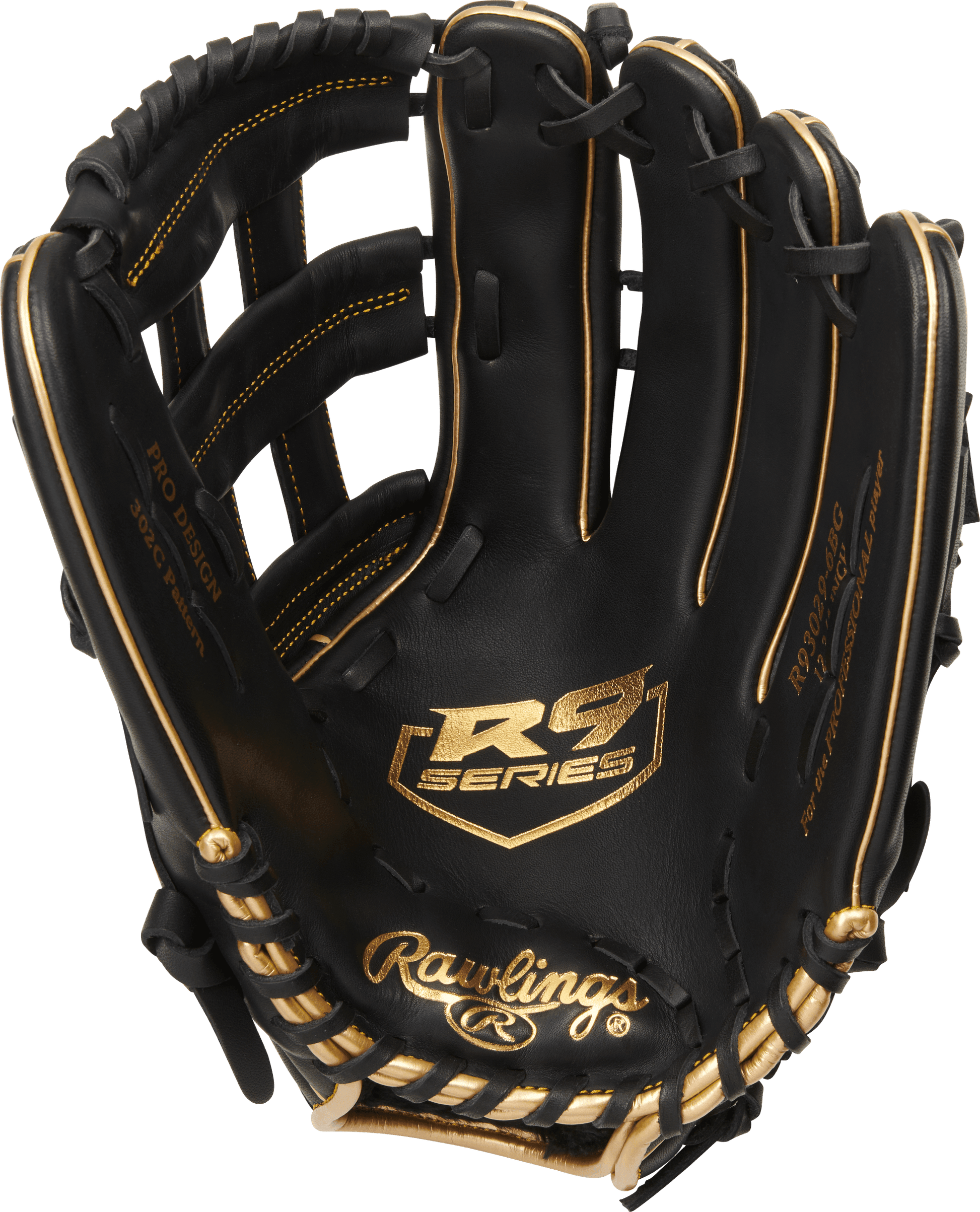 Rawlings R9 12.75" Outfield Baseball Glove: R93029-6BG