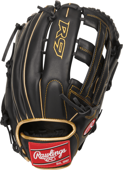 Rawlings R9 12.75" Outfield Baseball Glove: R93029-6BG