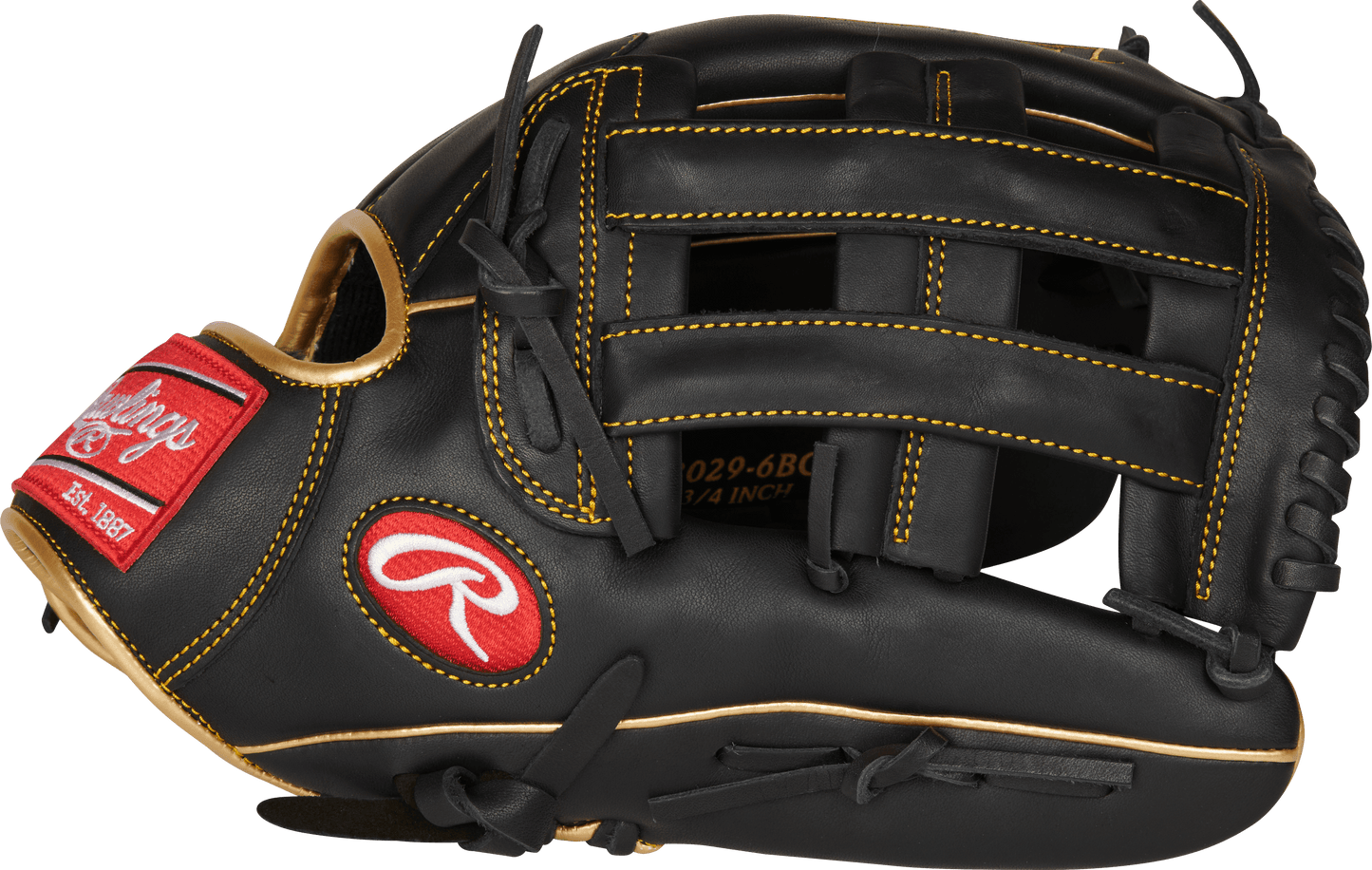 Rawlings R9 12.75" Outfield Baseball Glove: R93029-6BG