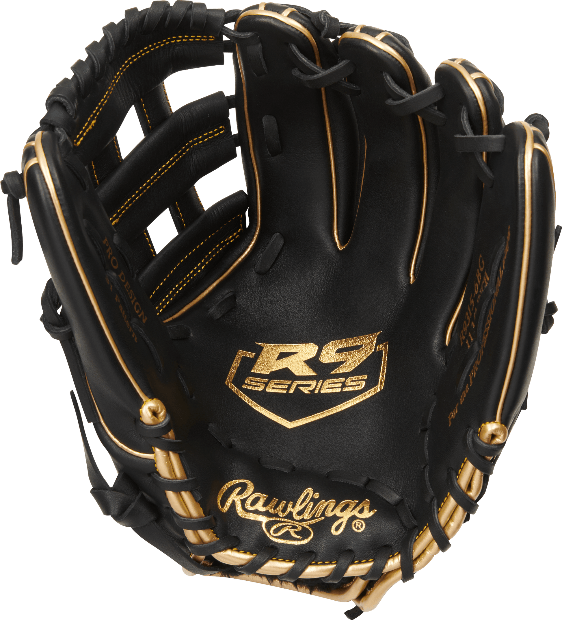 Rawlings R9 11.75" Infield Baseball Glove: R9315-6BG