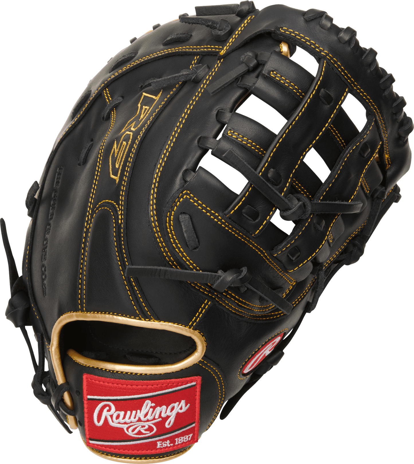 Rawlings R9 12.5" Baseball First Base Mitt: R9FM18BG