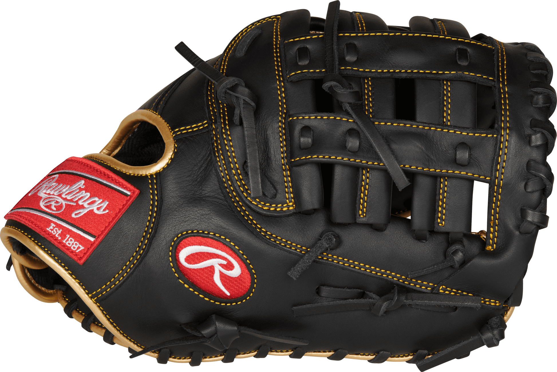 Rawlings R9 12.5" Baseball First Base Mitt: R9FM18BG