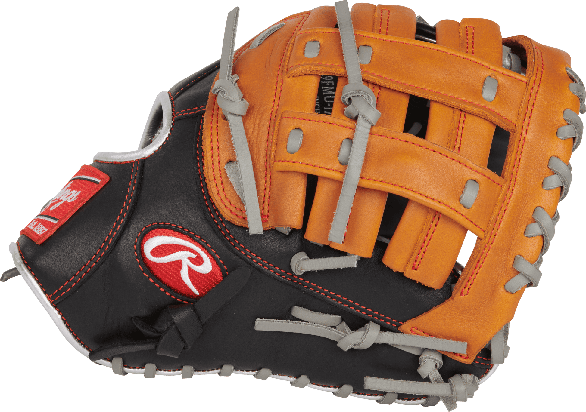 Shop the Rawlings R9 Contour Series 12" Baseball First Base Mitt: R9FMU-17BT at Headbanger Sports