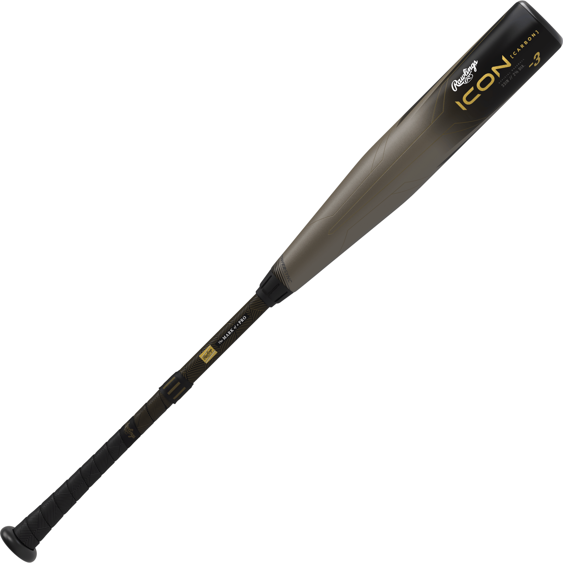 Shop the 2023 Rawlings Icon (-3) BBCOR Baseball Bat: RBB3I3 at Headbanger Sports