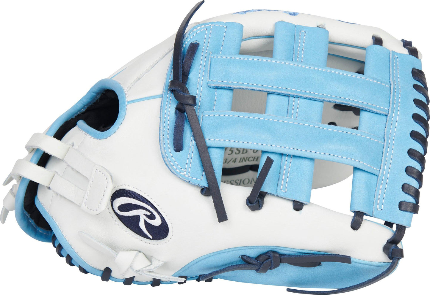 Columbia Blue and White Liberty Advanced 12.75 inch Softball Glove