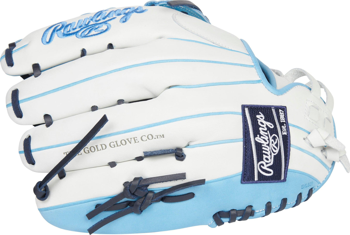 Columbia Blue and White Liberty Advanced 12.75 inch Softball Glove