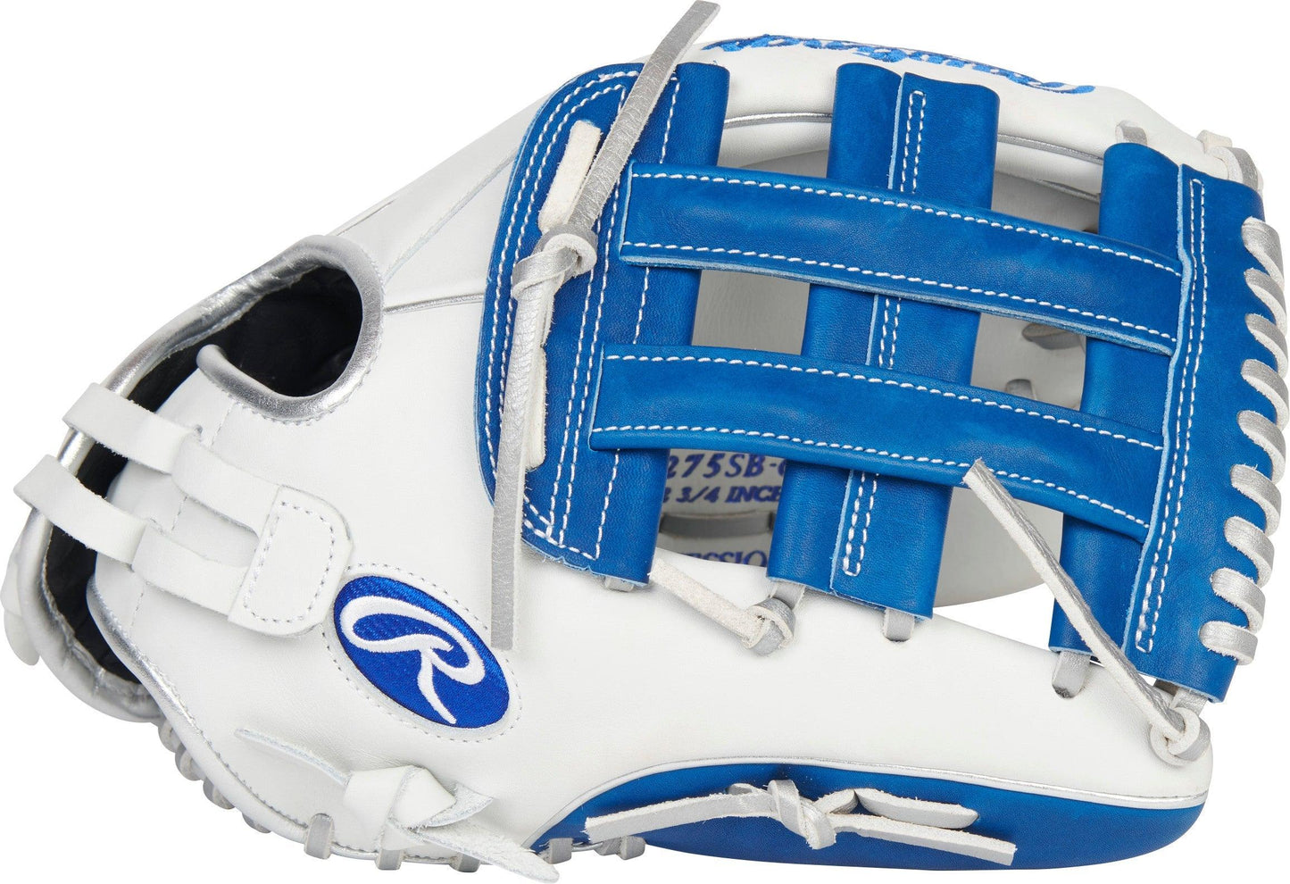 White and Royal Liberty Advanced 12.75 inch Softball Glove