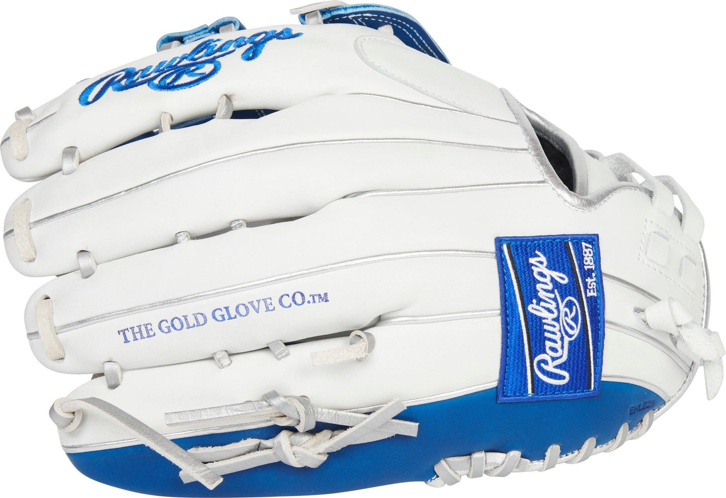 White and Royal Liberty Advanced 12.75 inch Softball Glove