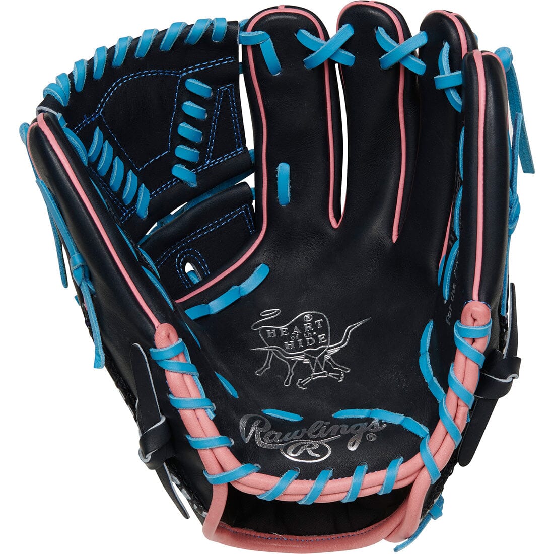 RAWLINGS HEART OF THE HIDE GGC CUSTOM GLOVE / MITT - HOH LIL OL' BLUE Y  WEB GLOVE 11.75 RHT