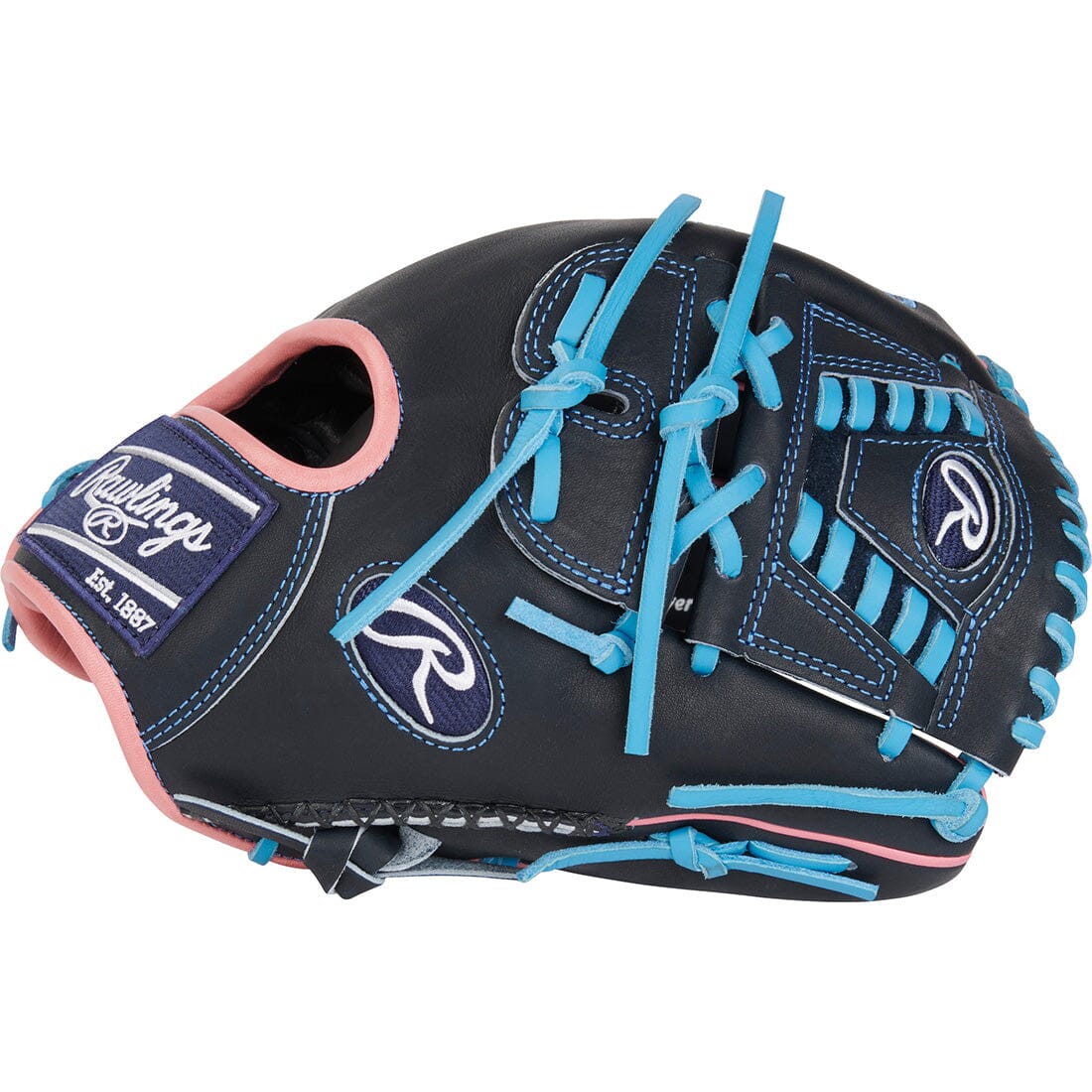 Rawlings 2023 Minnesota Twins Hoh Series Glove - Columbia Blue & Navy - 11.5 in