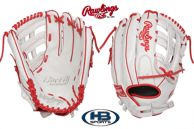 Rawlings Liberty Advanced 13" Fastpitch Softball Glove: RLA130-6W at headbangersports.com