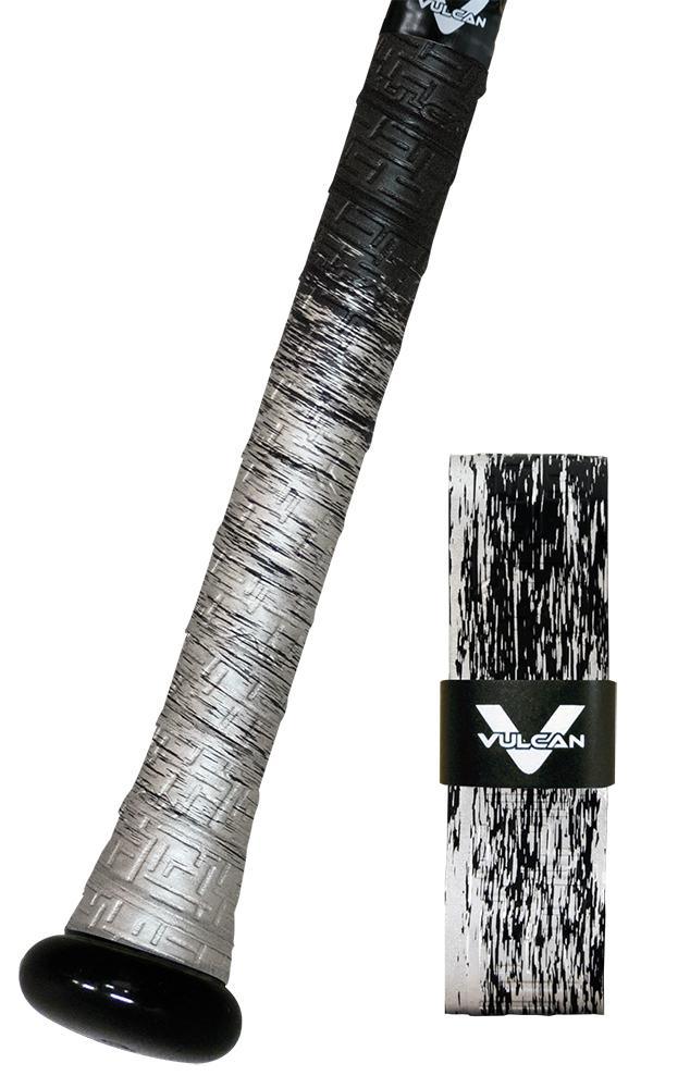 Vulcan Ultralight Bat Grips: Fade Series Silver Surge at headbangersports.com