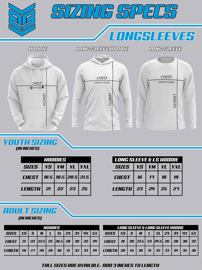 Headbanger Sports Exclusive Ultra Lightweight Long Sleeve Hoodies: Lifestyle Series