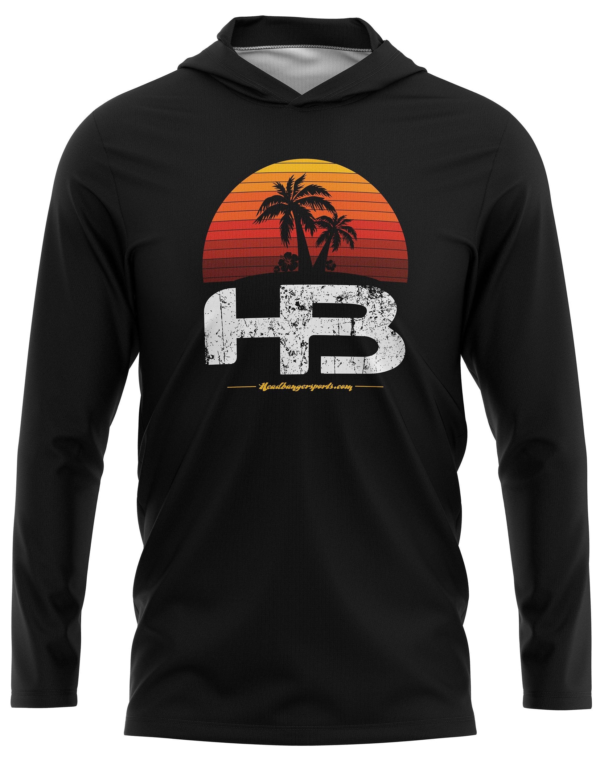 Headbanger Sports Exclusive Ultra Lightweight Long Sleeve Hoodies: Lifestyle Series