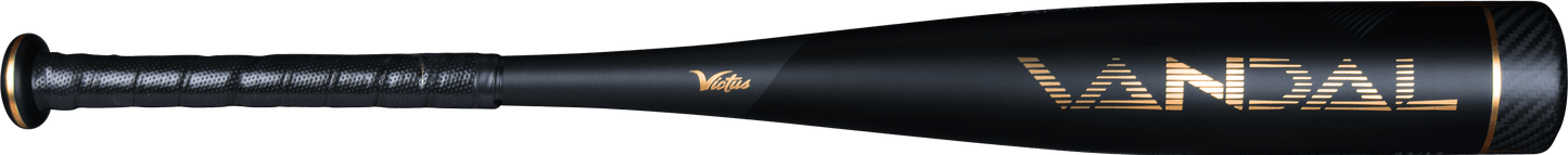 Shop Victus Vandal Gold 2.0 Junior Big Barrel (-10) USSSA Baseball Bat: VJBBV2 at Headbanger Sports