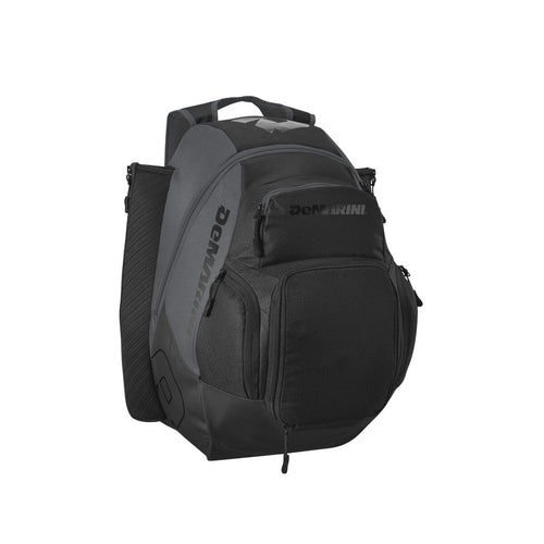 Charcoal DeMarini Voodoo OG Baseball and Softball Backpack at HB Sports